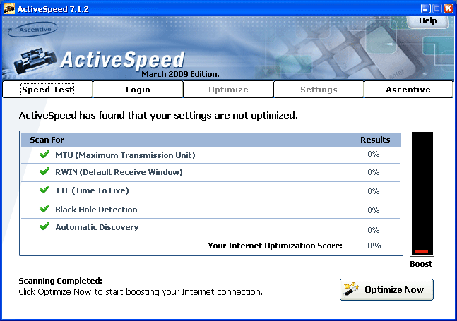 Active Speed