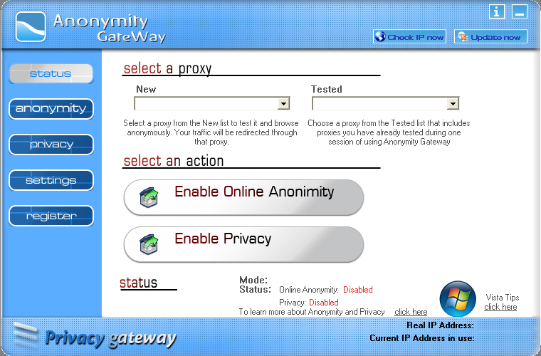 Anonymity Gateway