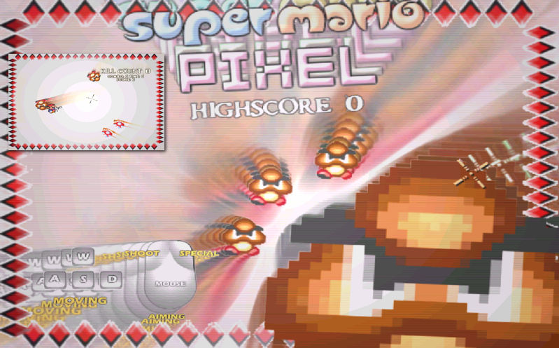 Super Mario Bros Pixel