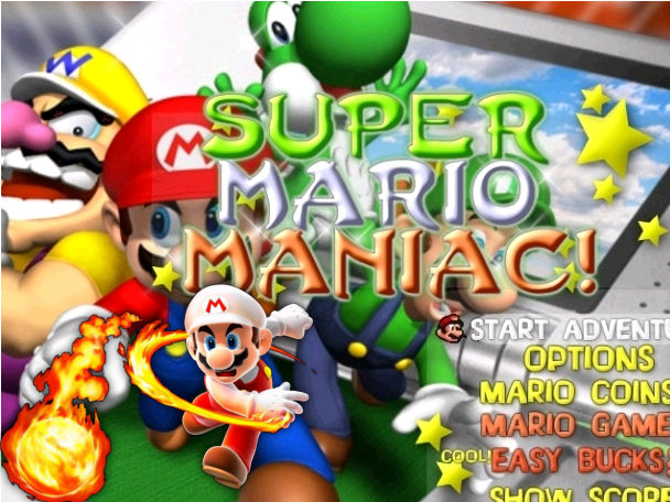 Super Mario Bros For Maniacs
