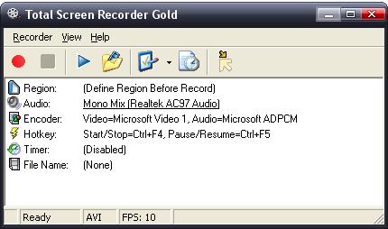Total Screen Recorder Flash
