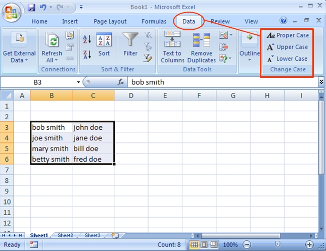 Change Case for Excel