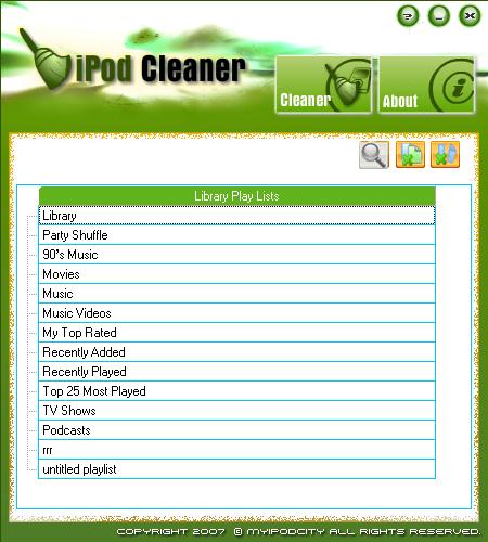 My iPod Cleaner