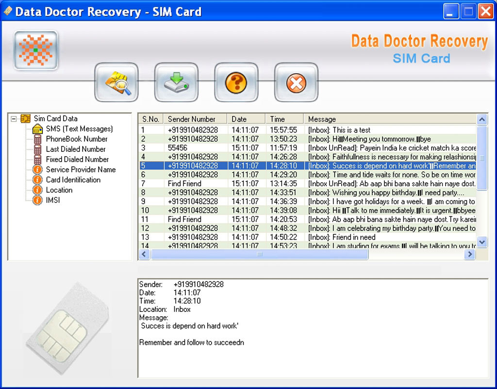 Recover Deleted SMS Nokia