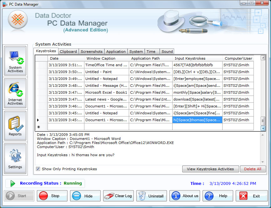 Immonitor yahoo messenger spy 2.2.8 free download