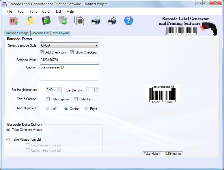 Generate Barcode Software