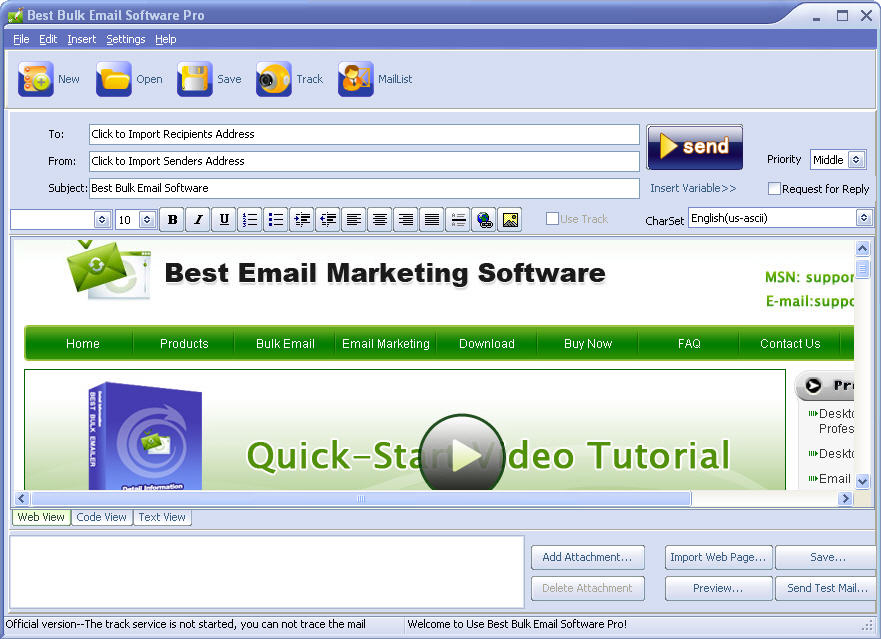 free best bulk email software
