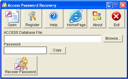 Access Password Recovery