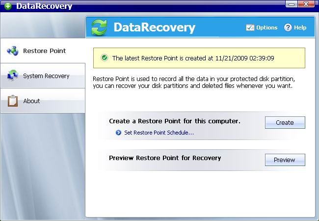 System Backup and Restore