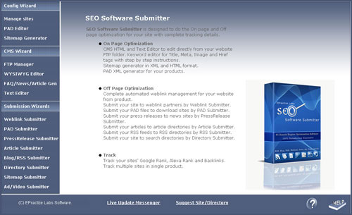 SEO Software Submitter Advanced Edition
