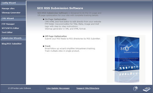 RSS Blog Submitter Standard Edition