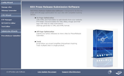 Press Release Submitter Enterprise Edition