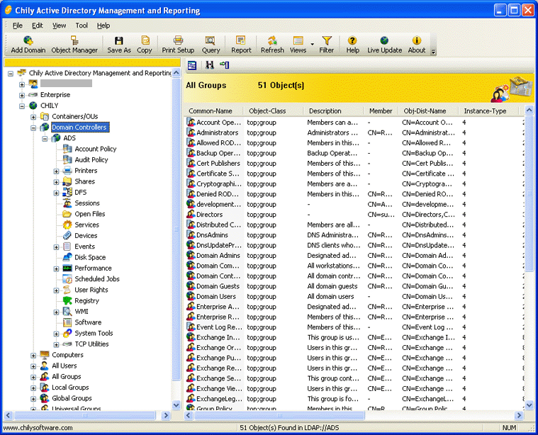 Active Directory Reports