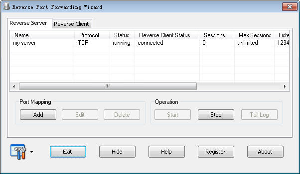 Reverse Port Forwarding Wizard