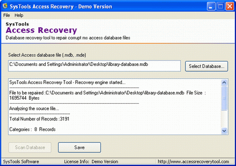 Access Database Recovery
