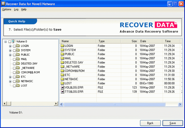 Netware Recovery Software