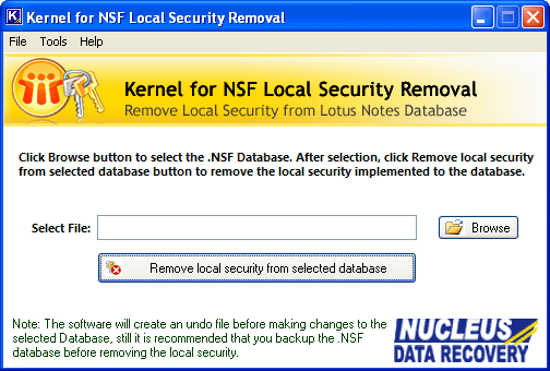 Remove NSF Local Security