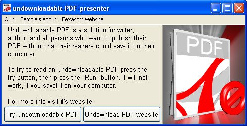 Undownloadable PDF