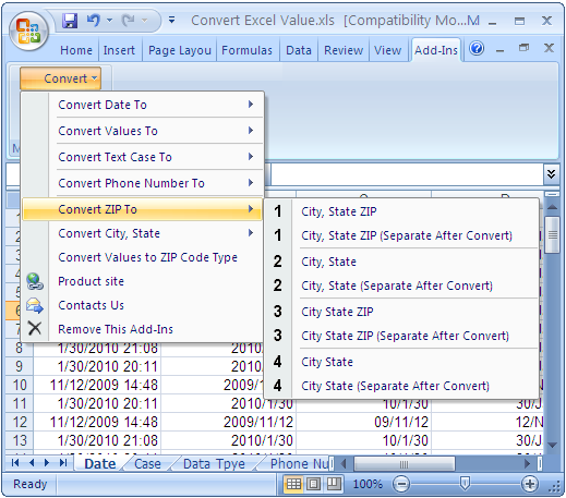 ExcelTool Convert Excel Value