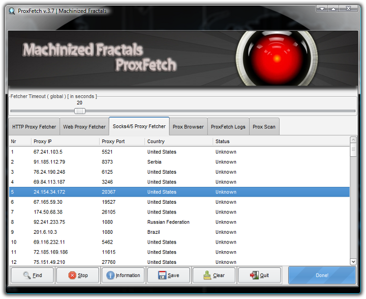 ProxFetch Windows Edition