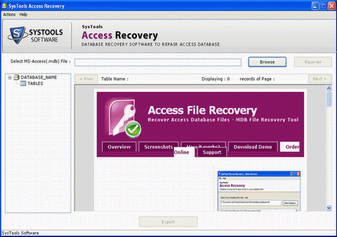 Fix Access Database