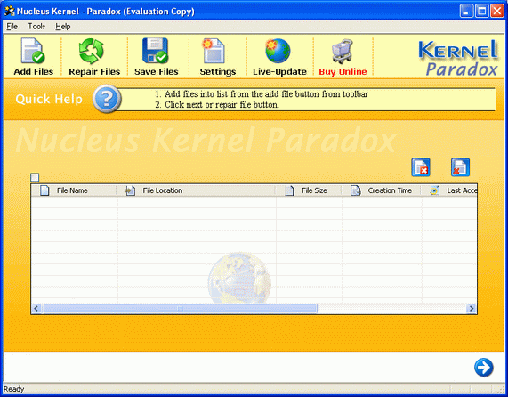 Kernel Paradox File Repair Software
