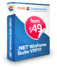 PureComponents .NET WinForms Suite