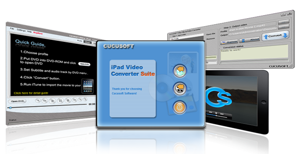 CuCu iPad Video+DVD Converter Suite