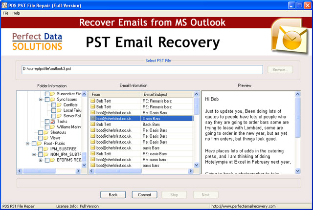 Outlook Mailbox Repair