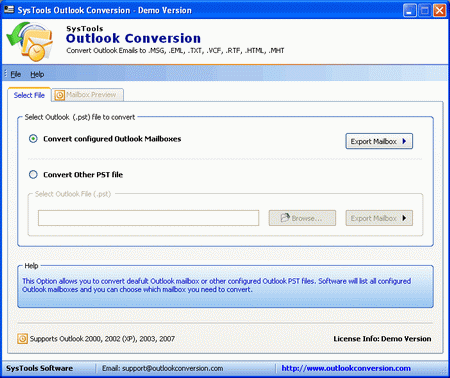 Outlook Email Converter
