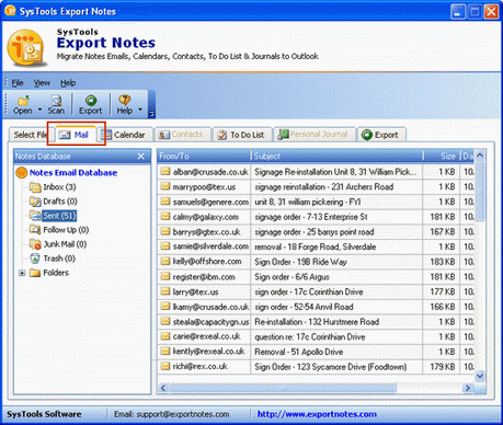 Convert Notes Mailboxes to PST