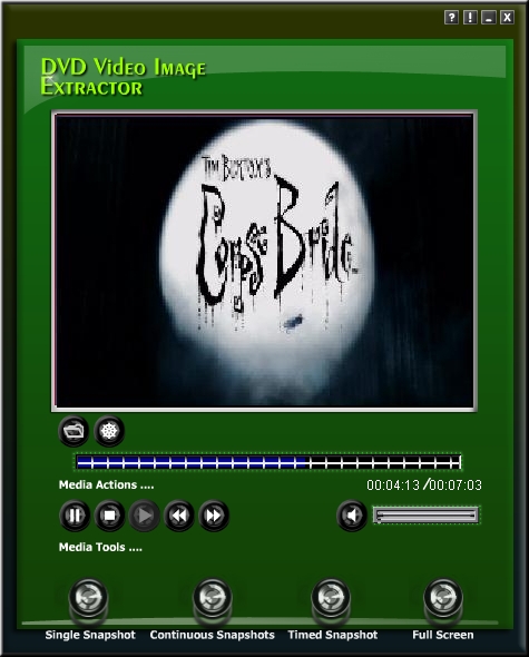FD DVD Video Image Extractor