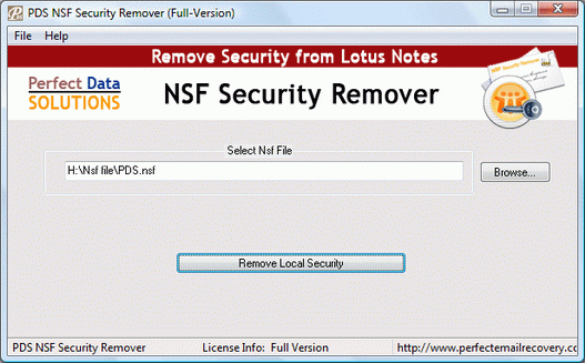 Erase NSF Security