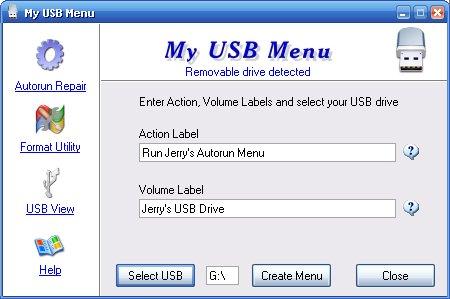 My USB Menu