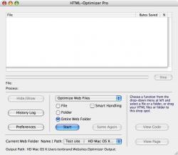 HTML-Optimizer Pro 2.42 by Tonbrand Software- Software Download