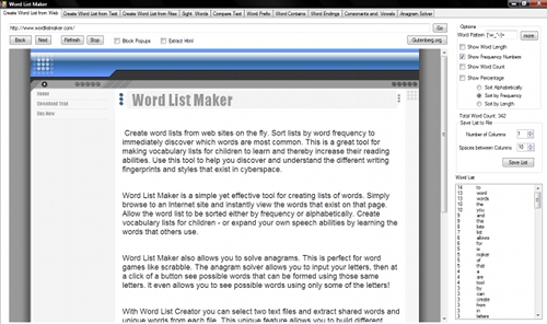 Word List Maker