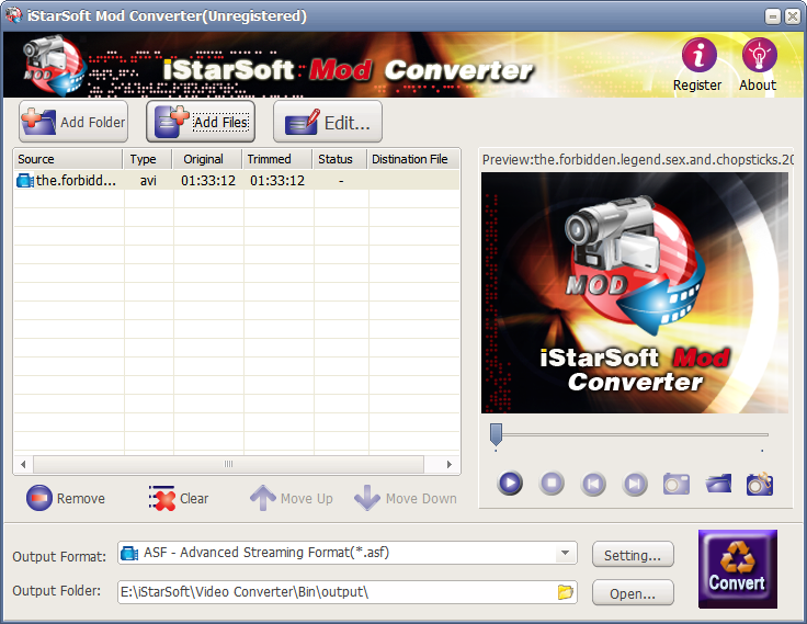 iStarSoft MOD Converter