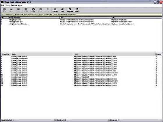 Internet Email Spider 1.02