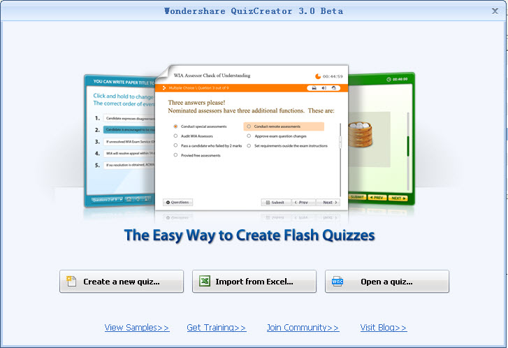 Wondershare QuizCreator Beta