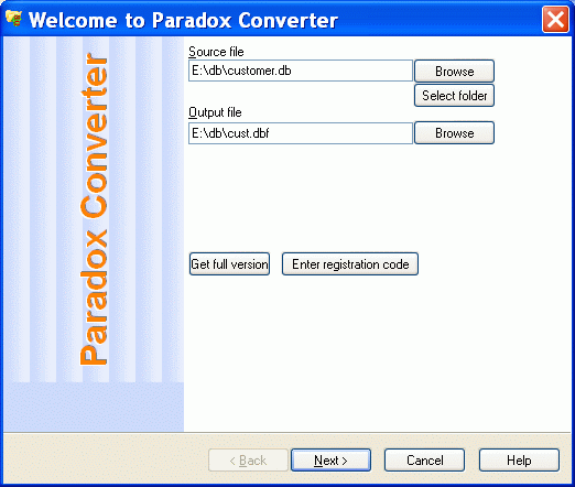Paradox Converter