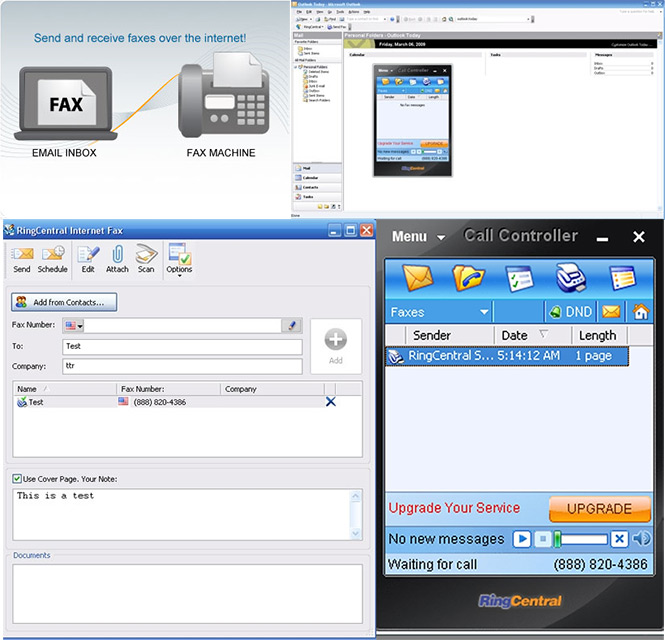 RingCentral Online Fax Service