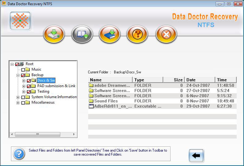 NTFS Deleted File Recovery