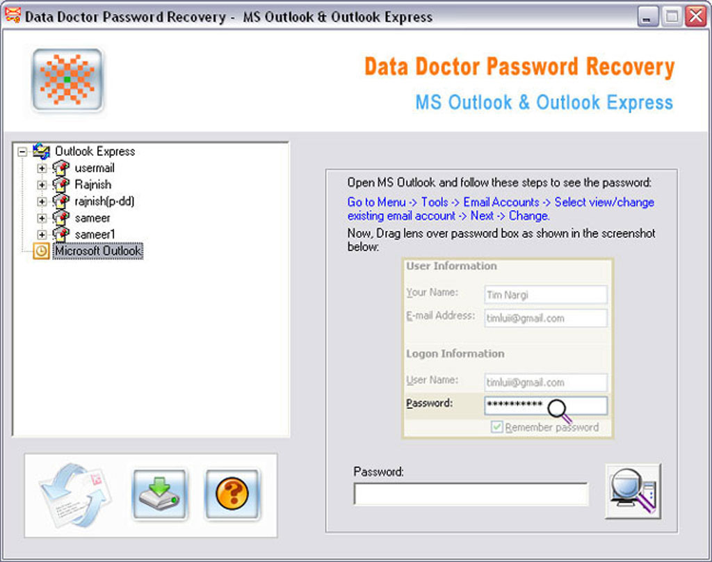 Email password recovery. Программа для просмотра пароля outlook. recovery toolbox for outlook password v.1.5.41.77 key. забыл пароль аутлук. outlook неверный пароль.