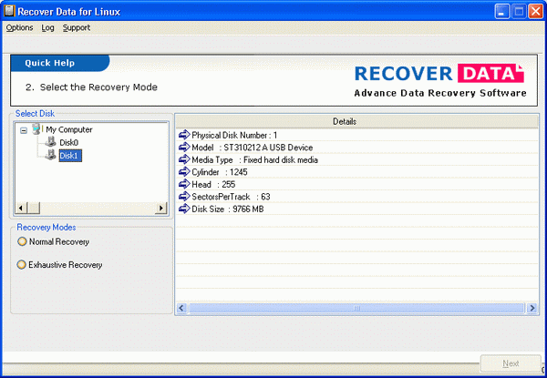 Data Recovery Linux