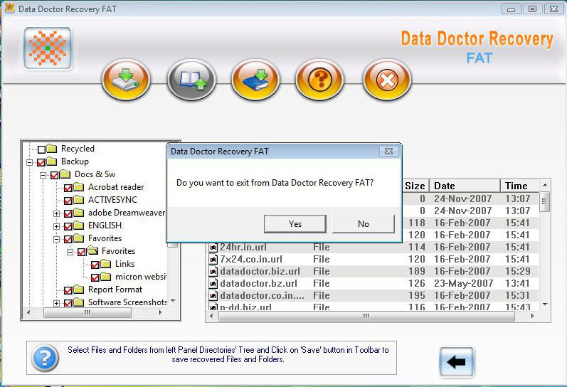 FAT Hard Disk Recovery