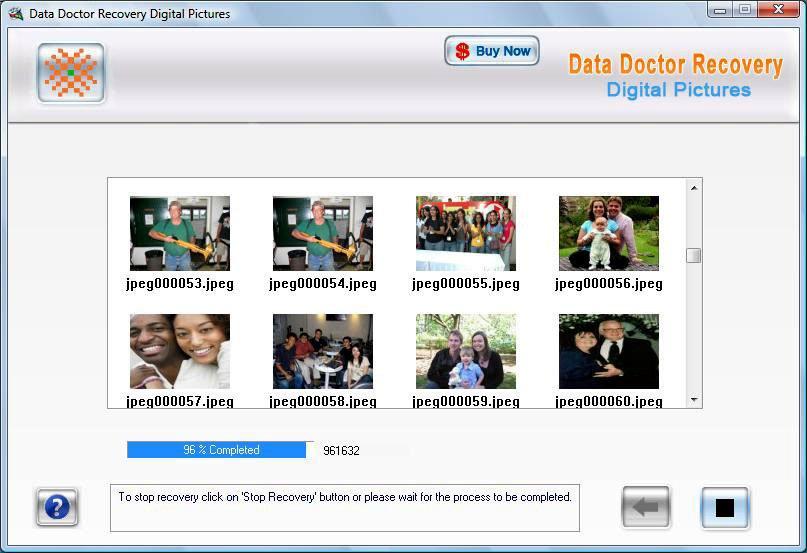 Digital Picture Recovery Program
