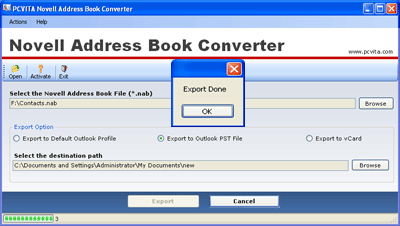 Address Reverter PCVITA Novell Address Book Converter Utilities File Management - Free ...