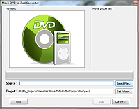 Move DVD to iPod Converter