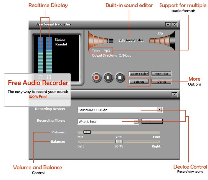 Free Sound Recorder 2010