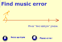 Melody error game